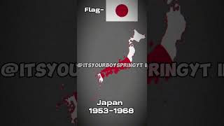 Evolution of Japan🇯🇵 Part1 #shorts #history #geography #map #viral