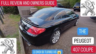 THE PEUGEOT 407 COUPE FULL REVIEW AND OWNERS GUIDE