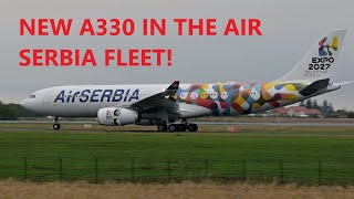 YU-ARD Deliveryflight! #New #A330-200 in the AIR SERBIA fleet #belgradeairport #heavy #aviation