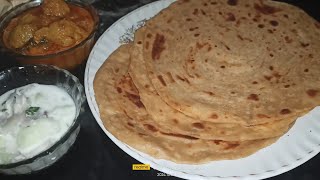 Roxy Nivah Pure Sharbati Wheat Flour Roti Recipe ||  Soft and Fluffier Roti.