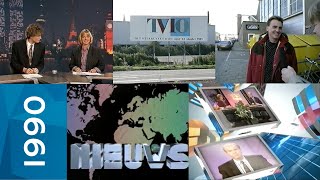 RTL - Véronique | Avondnieuws | Samenwerking Joop van den Ende en Véronique (05.01.1990)