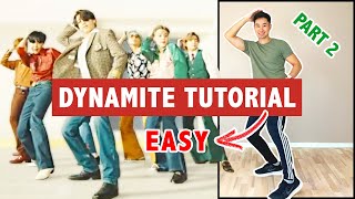 BTS DYNAMITE DANCE TUTORIAL (Part 2)