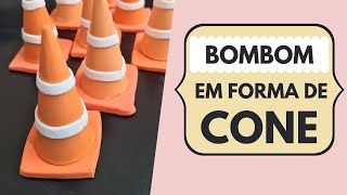 BOMBOM EM FORMA DE CONE l DALILA CAKE DESIGNER