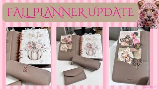 FALL PLANNER UPDATE 🍁🍂 & new planner goodies!