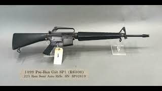 1099 Pre-Ban Colt SP1 (R6000) .223 Rem Semi Auto Rifle [October 18, 2024]