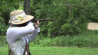 Best Rifle Fire Shots Muzzleloader Rifle Firing Video Muzzleloading Shoot Friendship Indiana NMLRA