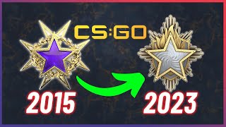 CSGO 2015 - 2023 SERVICE MEDALS #csgo #counterstrike #viral