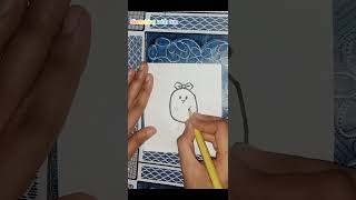 satisfying drawing 🐥💕#shorts #drawing #viral #ytshorts #foryou #ideas #animals #art