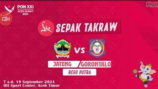 {FINAL} JATENG VS GORONTALO [Regu Putra] PON XXI ACEH-SUMUT 2024