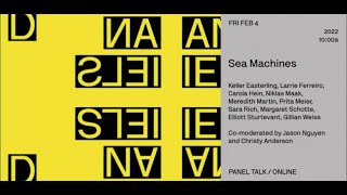 Sea Machines (Opening Remarks and Session 1:Infrastructure)