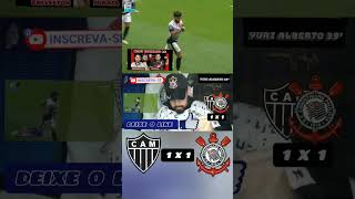 REACT - ATLÉTICO - MG 2X1 CORINTHIANS - BRASILEIRÃO 2024. #brasileirão #corinthians #fy