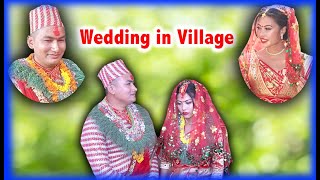 Kamala + Jitendra || Nepali wedding video at Village || om cinema art ||