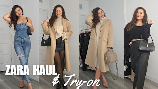 ZARA HAUL & TRY-ON | Winter Outfits