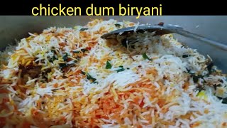 aloo chicken dum biryani:best homemade chicken biryani recipe by cooking with shabana