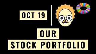 My Stock Portfolio - October 2019 Update | India