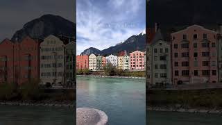 The River Inn, Innsbruck , Austria #shorts