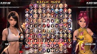 The Queen of Fighters Ultimate - Tifa Lockhart VS Marilyn - Gameplay