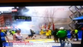 Boston explosion exclusive Boston bombs