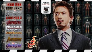 All Hot Toys Iron Man Mark Main Armor for the Marvel Cinematic Universe (MCU)