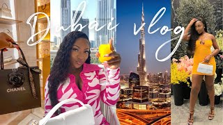 DUBAI TRAVEL VLOG 2022! LIT GIRLS TRIP, Luxury Hotel TOUR, Shopping at Dubai Mall, Partying and more