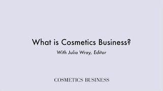 What is Cosmetics Business?