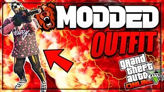 GTA 5 Online - CREATE AMAZING MODDED RNG OUTFIT - Patch 1.39 (GTAV Clothing Glitches)