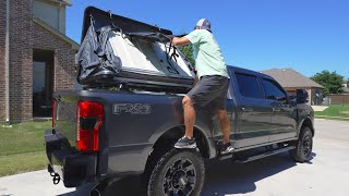 New F-250 Rooftop Tent Setup. Not ready to call it quits yet