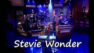 Stevie Wornder  - I Wish 3-11-15 Letterman