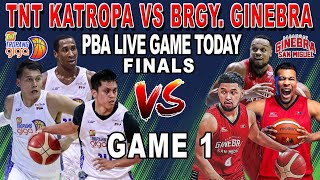 BRGY. GINEBRA vs TNT - Game 1 Finals - PBA Live Full Game Today - 2K24