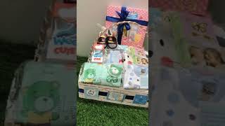 It’s a boy themed basket! 💙💙 | giftsinn