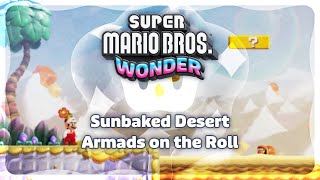 Super Mario Bros. Wonder • 4-1 "Armads on the Roll" 100%