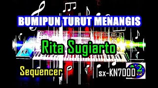 Rita Sugiarto - Bumipun Turut Menangis [Karaoke] | sx-KN7000