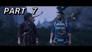 GHOST OF TSUSHIMA Walkthrough Gameplay Part  7 - THIS GAME IS BEAUTIFUL!! (PS4 PRO)