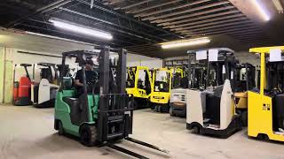 2018 Mitsubishi FGC15N 3000lbs Used LP Gas Forklift - U41338