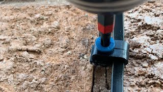 How to secure a screw in concrete