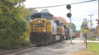 HD All of the CSXT CW44AC's #464 Through #488 Leading in Numerical Order