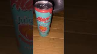 Alani Nu juicy peach taste test #alaninu #Shorts #EnergyDrink #Peach #review