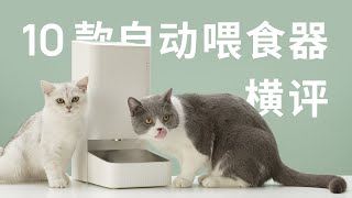 出门不在家！主子要吃饭！10 款自动喂食器横评 | 先看评测 宠物 猫粮