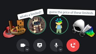 Roblox Noob Guesses the Price of EXPENSIVE Hats