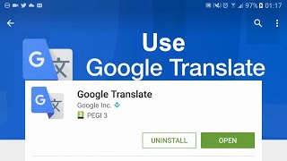 How to Use the Google Translate Mobile App