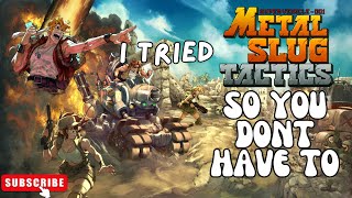 Metal Slug Tactics