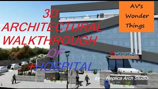 3D | Architectural | Walkthrough | Exterior | Design Hospital ||  Don't Miss to Watch..