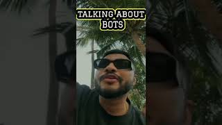 RAFTAAR TALKING ABOUT BOTS IN LIVE || RAFTAAR || BOTS