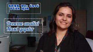 Deneme analizini nasıl yapıyordum🌸Deneme netlerimi nasıl artırdım🌸90+ puan aldıran yöntem