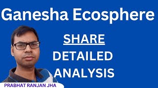 Ganesha Ecosphere Limited Share Analysis | Ganesha Ecosphere Share Latest News | Prabhat Ranjan Jha