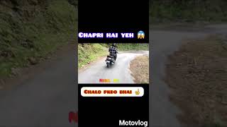 chapri ko pkdna hai bhai😱☝️||#motovlog #elvishyadavvlogs #shorts