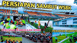 Update terbaru🔴Begini persiapan sirkuit mandalika hari ini lengkap rapi dan menarik menjelang wsbk