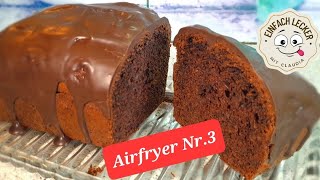 Kleiner saftiger Schokokuchen 🥰 im Backofen oder Airfryer?