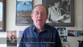 Bill Ayres, Co-Founder and Executive Director of WhyHunger's Tribute to Harry