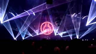 Mayday Dortmund 2013 - Big Laser Light Show